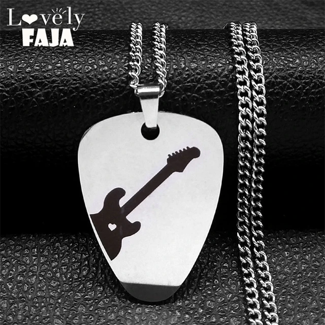 Guitar Pick Holder Necklace @ The Music Stand