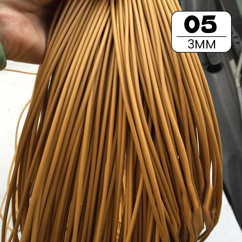 2.5/3Cm 500G Round Pe Rattan Plastic Synthetic Rattan Weaving Raw Material Knit Furniture Repair Chair Table Storage Basket Tool