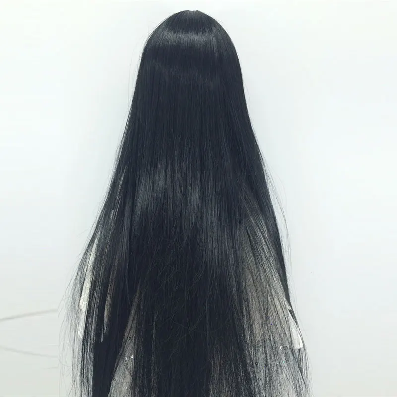 Straight Bang Doll Wig Synthetic Hair For 18.5-21cm Head 1/4 Scale