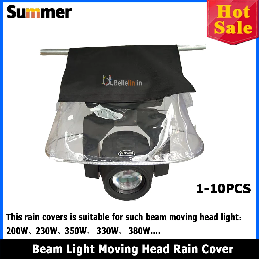 110pcs Beam Moving Head Rain Cover Beam 7r Stage Light Rain Coat Rain