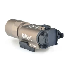 Surefir X300U Tactical Gun Light with Rail-Mounted Strobe Flashlight (Desert)
