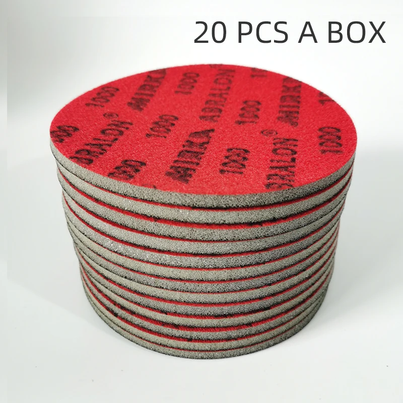 

Finland Mirka 6 Inch 150mm Sponge Sandpaper Round Self-adhesive Flocking Car Paint Polishing Beauty Sandpaper