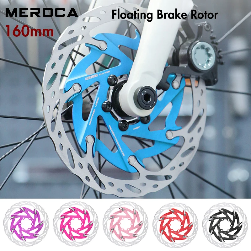MEROCA Rotor de freno de bicicleta ultraligero de 6 pernos Rotor ...