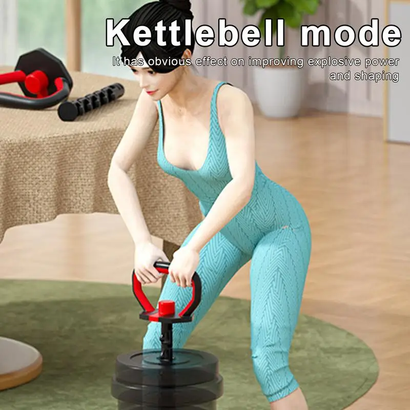 Kettle Bell Handle For Dumbbell Exercise Kettlebells Weights Set Ergonomic Strength Training Kettlebells For Home Or Gym Workout