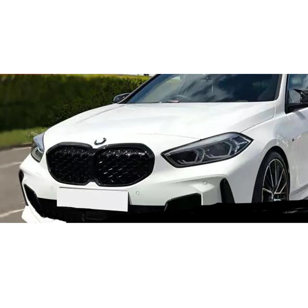 Front stoßstange Kühler Mittel gitter Sport gitter Ersatz passend für BMW  1er F40 Fließheck 2014-2018 118i 128ti m135i - AliExpress