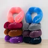 1PC Travel Neck Pillow Travel Neck Cushion Durable U-Shaped Travel Portable Neck Pillow Airplan Soft Pillow PP Cotton 1
