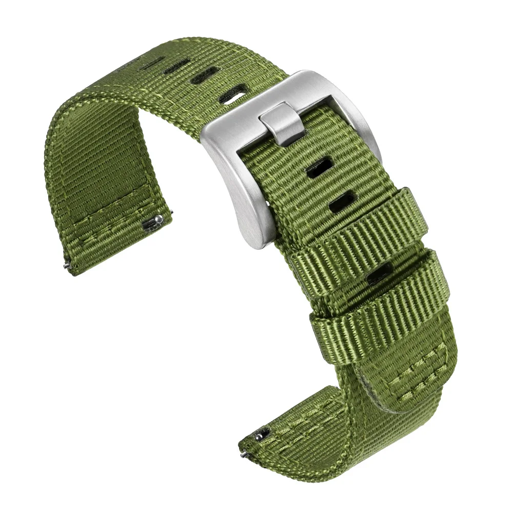 IBENIFIT High Quality Nylon Waterproof Military Sport Watch Strap