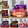 Cartoon Ninjago Dragons Risings Printed Blanket Picnic Blankets Warm Blanket Soft and Comfortable Blanket Home Travel Birthday 1