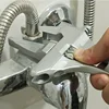 Bathroom Adjustable Wrench, 6-68mm Mini Adjustable Wrench, Multifunctional Aluminum Wrench, Bathroom Pipe Nut Removal Tool 4