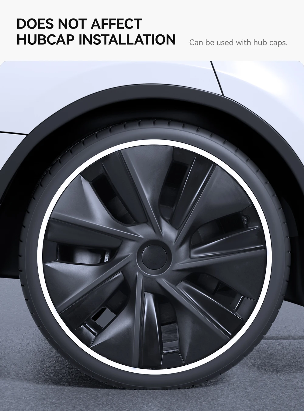 For Tesla Model 3 Y 2021-2025 Highland Juniper 19/20 Inches Wheel Protection Hub