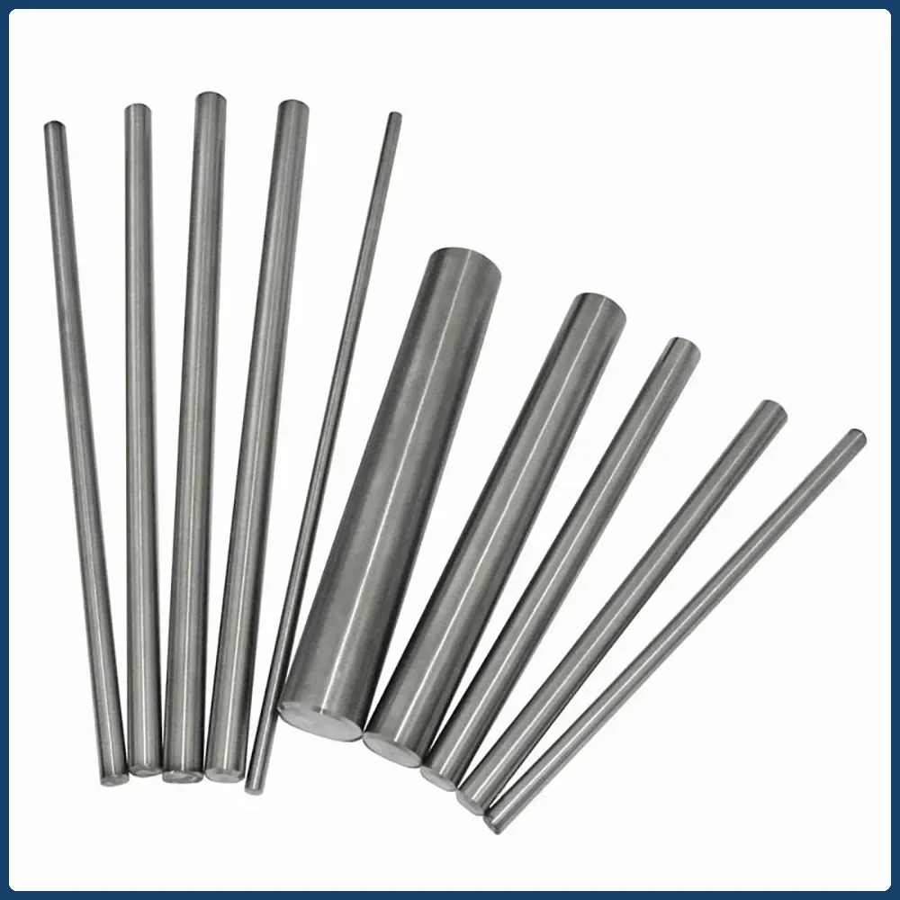 TC4 Titanium Alloy Bar Ti Rods Round Bars Diameter 1 2 3 4 5 6 8 10 12 13 14 15 16 18 20 30 35 45 50mm Length 100mm 200mm 500mm