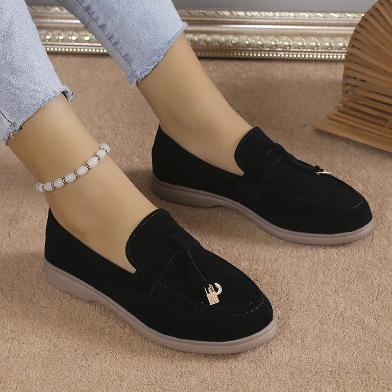 Women Shoes Casual Plus Size 43 Flats Comfortable for Work Breathable Loafers women shoes women flats casual shoes