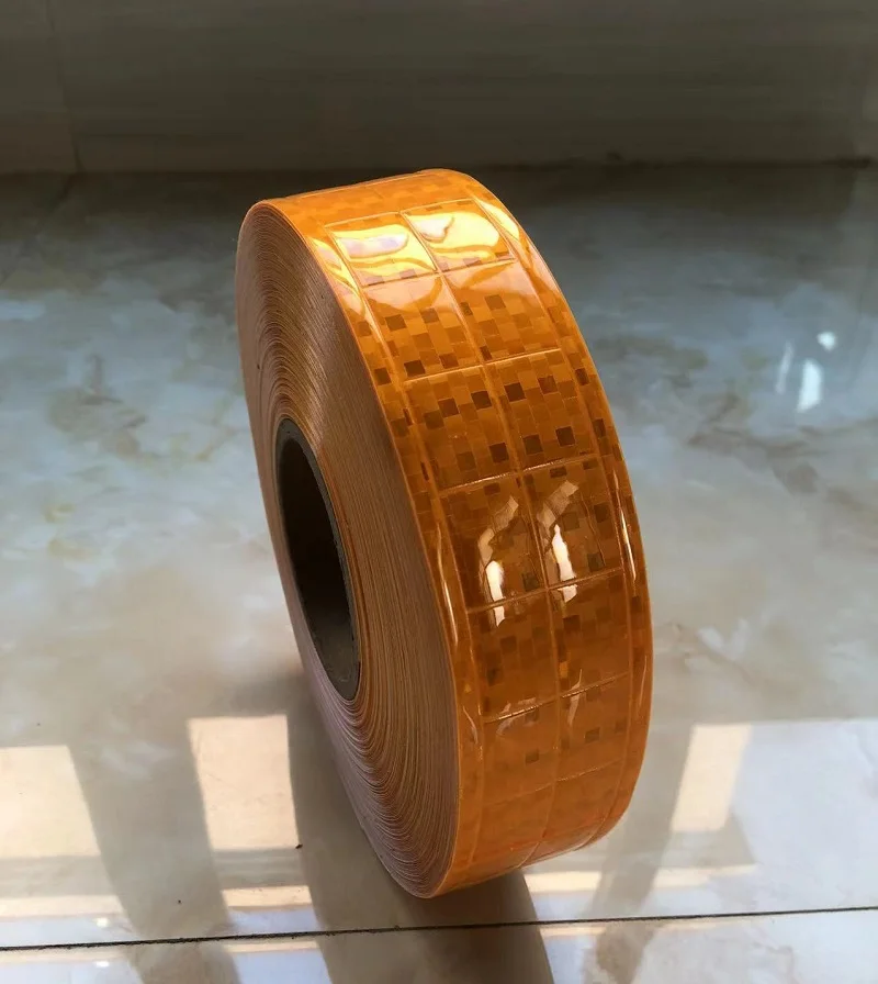 5cm Green PVC Reflective Sheeting Tape Film Waterproof Conspicuity Reflector Material For Clothing