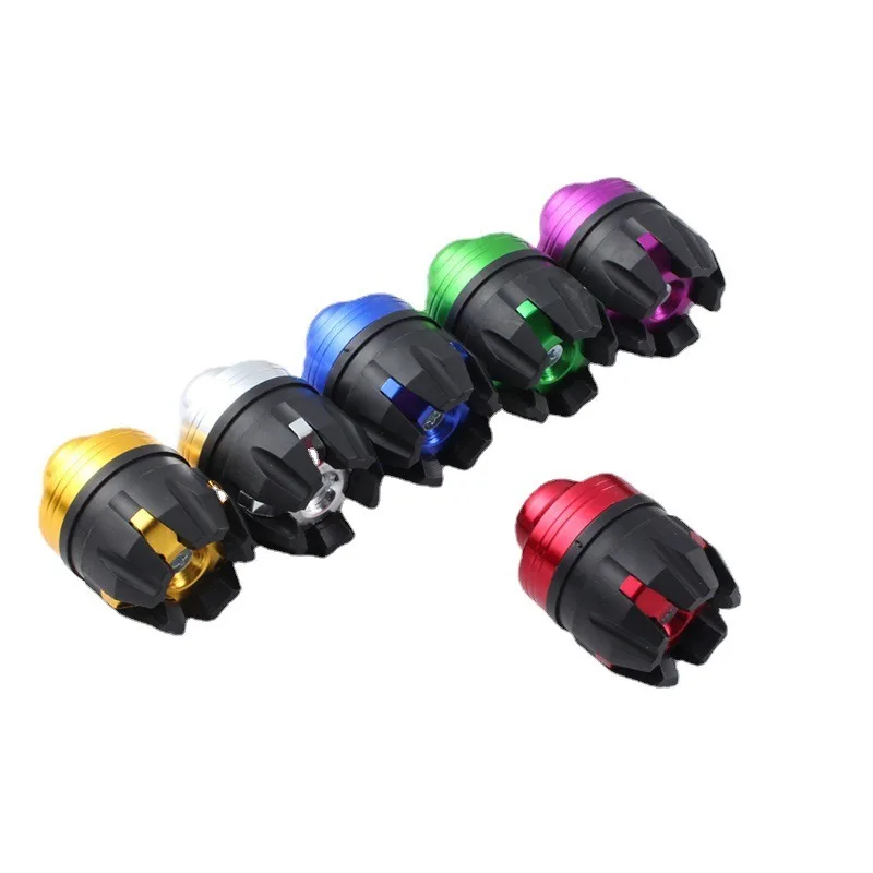 Motorcycle Crash Protectors Aluminum Alloy Scooter Wheel Front Fork Frame Falling Protection Pads Sliders Moto Exterior