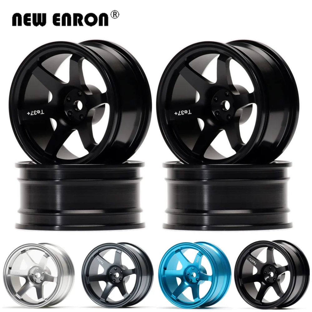 4Pcs 1.9 inch Metal Rc Drift Wheels Rim 