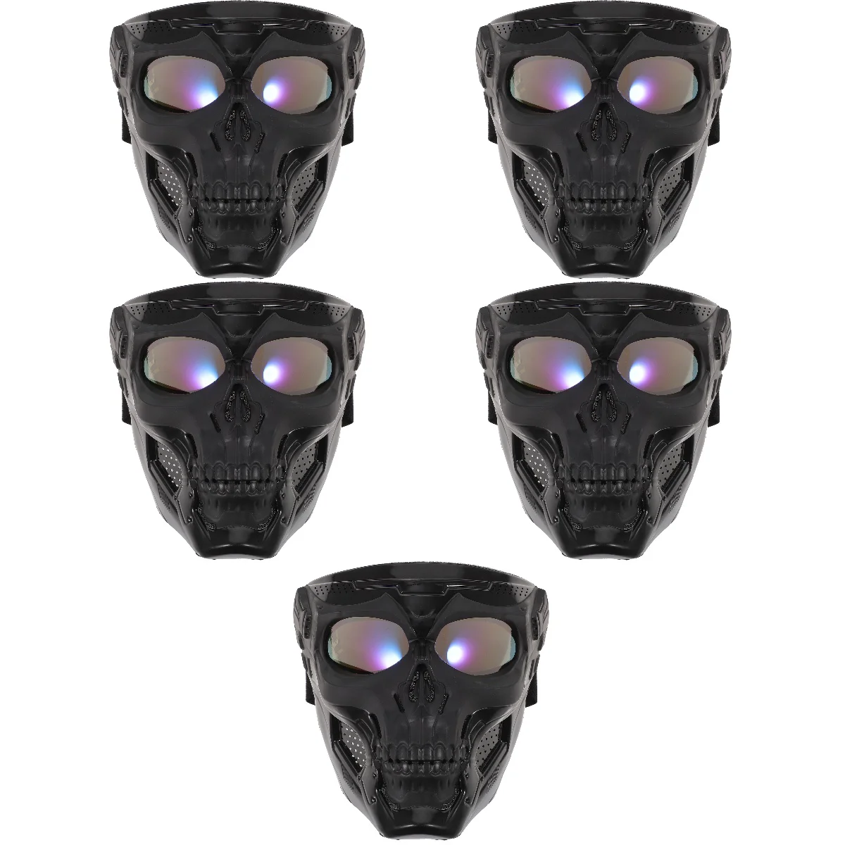 

Set 5 Cos Mask Men Riding Gear Goggles Abs Man Motorcycle Glasses Safety Quadcopter