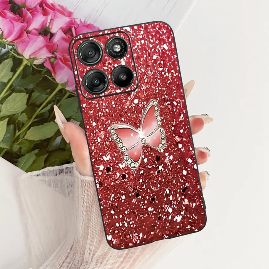 Floral Soft Silicone Bumper Case for Motorola Moto G Series