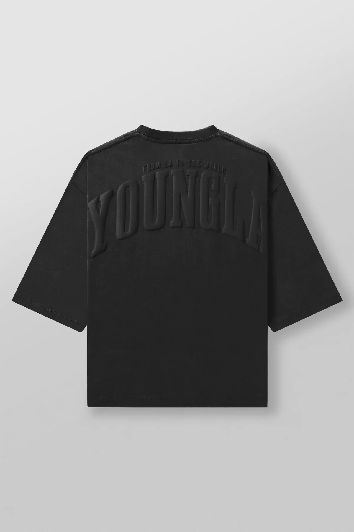 2025YA American tide brand oversized T-shirt 2024 men's exercise and fitness quick-drying breathable large printed short-sleeved 3