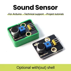 Enhanced Audio Detection Microphone Sensor Module - With Case
