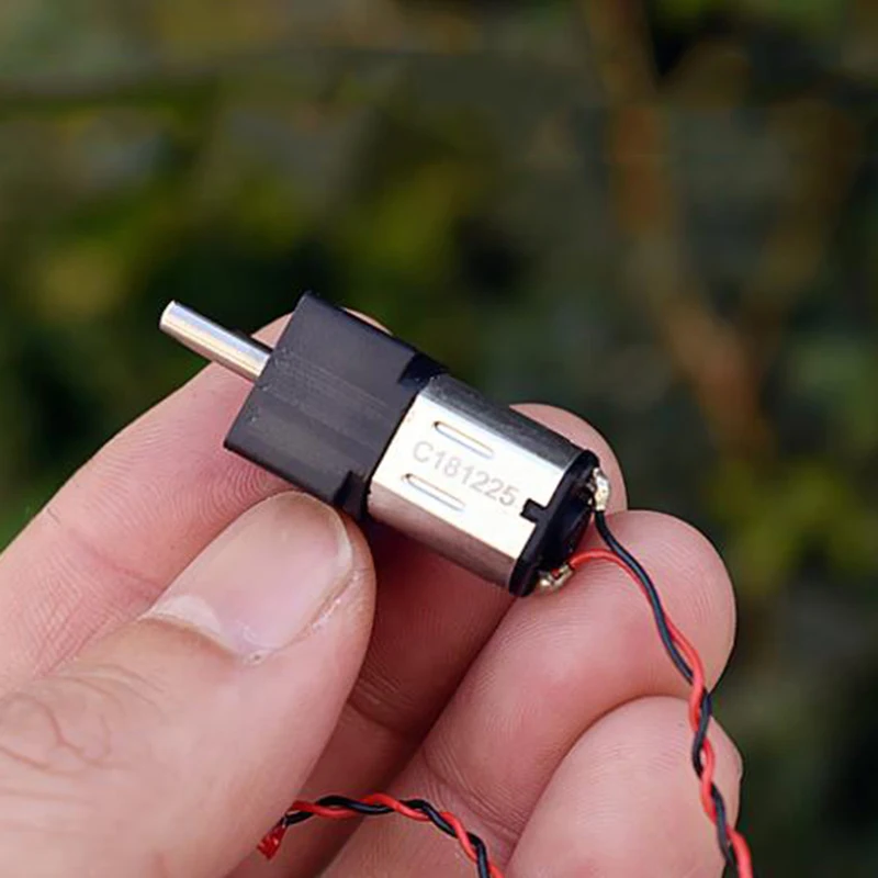 N20 Full Metal Gearbox Gear Motor DC 3V 3.7V 4.2V 5V 6V 200RPM Slow