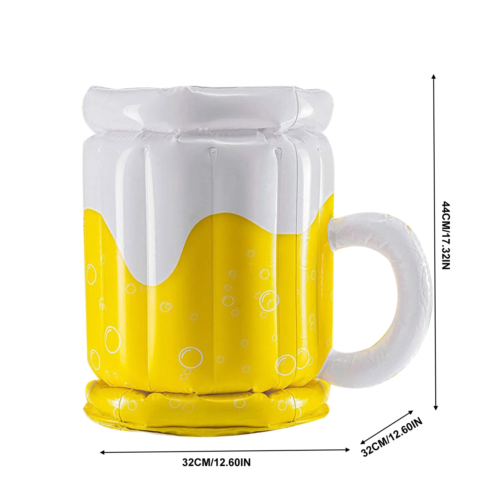 Inflatable Ice Bucket Pvc Beer Drink cold Mugs Coolers Summer Beach Water Waterproof Drinking Cup Home Bar Party Cold Mugs ice bucket