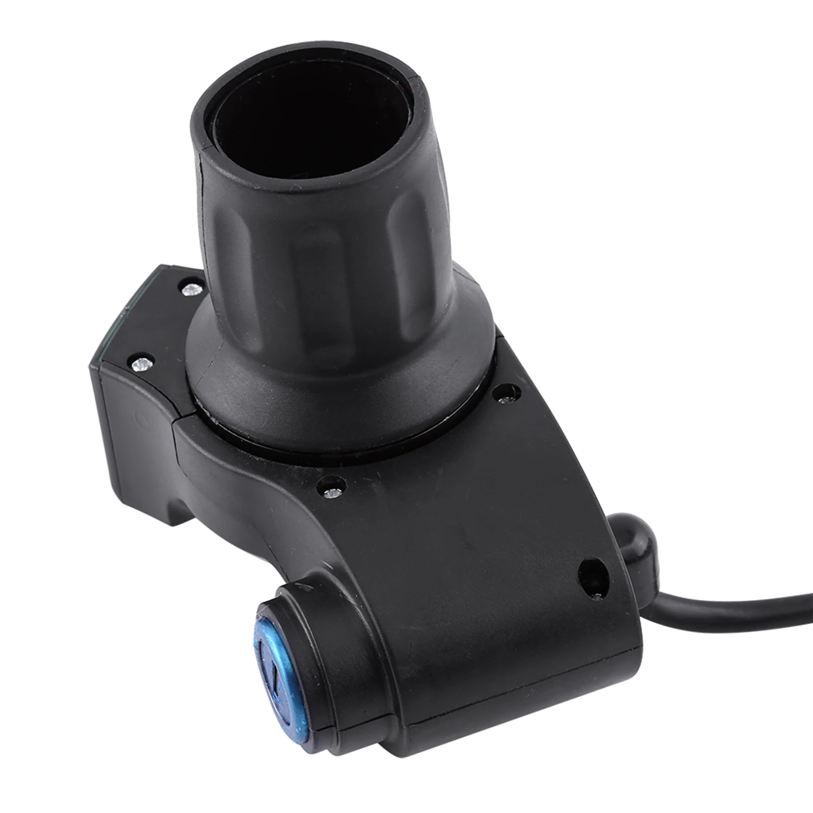 전기 자전거 스쿠터 하프 손목 스로틀 그립 핸들, LED 디스플레이 키 노크, 12V-99V, 신제품