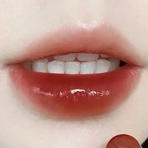 컬러 립 밤 세트 보습 클리어 로즈 블랙 티 립스틱 프라이머 누드 메이크업, 귀여운 젤리 프루티 틴티드 립 글로스 립 케어 3