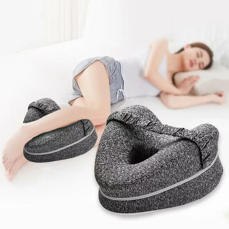 Leg Pillow Ergonomic Side Sleeping Pillows Memory Foam Knee - Temu