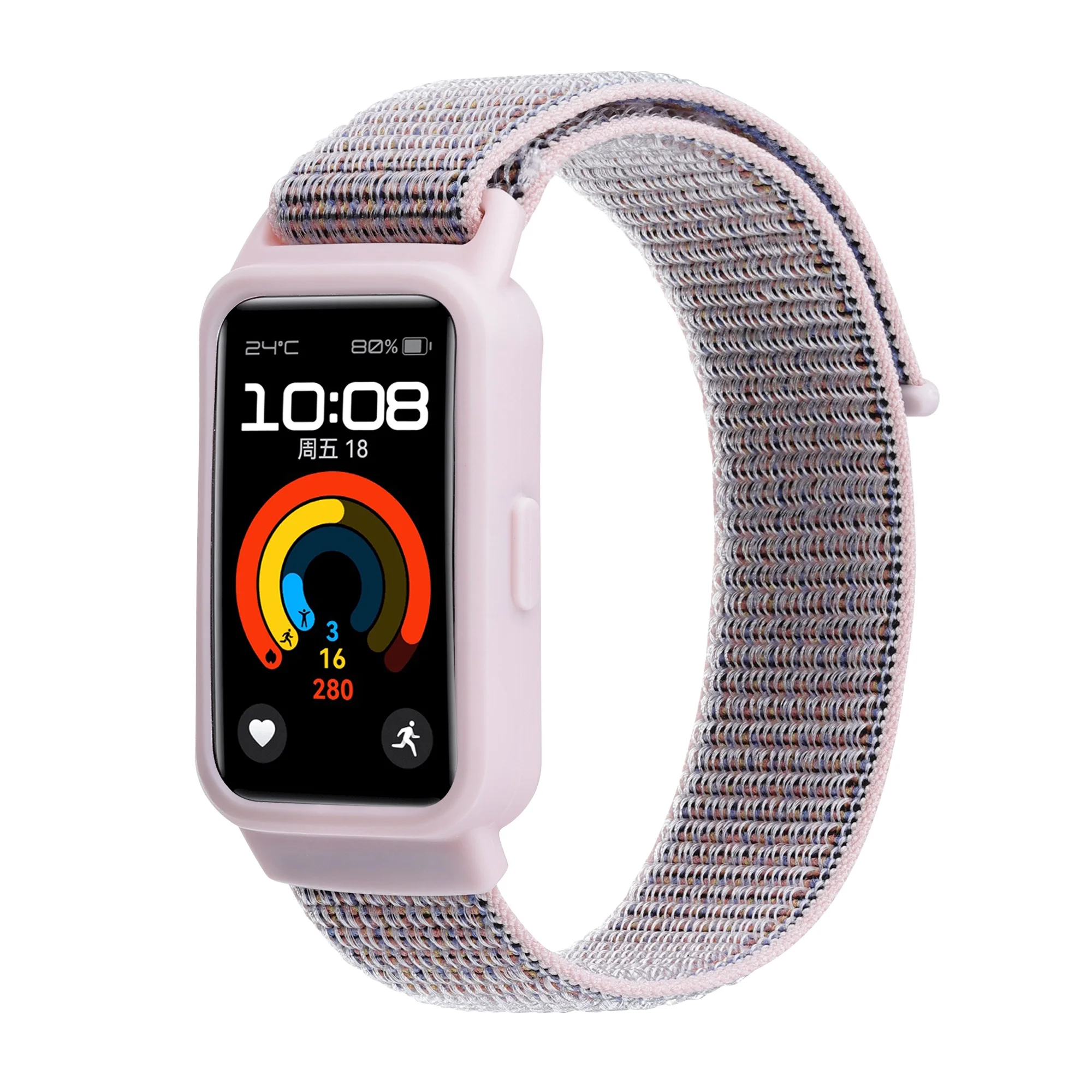 Nylons ch laufe für Huawei Band 9 8 7 6 Riemen Smartwatch Ersatz gürtel Correa atmungsaktives Sporta rmband für Huawei Band9 Band8 7 6