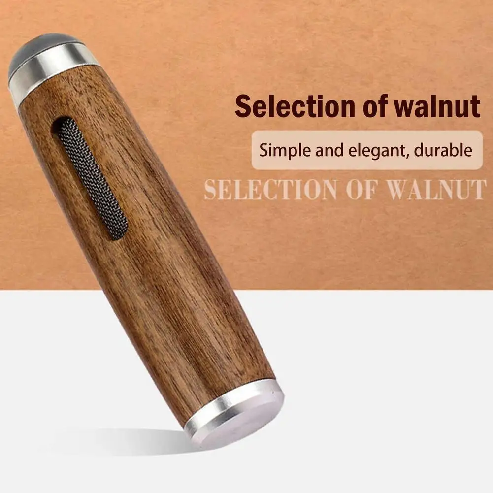 Auto Car Ashtray Car Interior Decoration Dust-free Smoking Ash Holder Wood Creative Filter Anti Tool Soot-flying