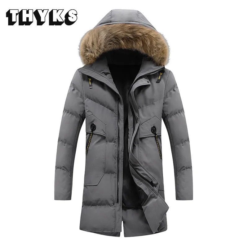 

2021 Winter New Windproof Thick Warm Long Parkas Fashion Hooded Fur Collar Jacket Coat Men High Quality Casual Parka Men Men 8XL