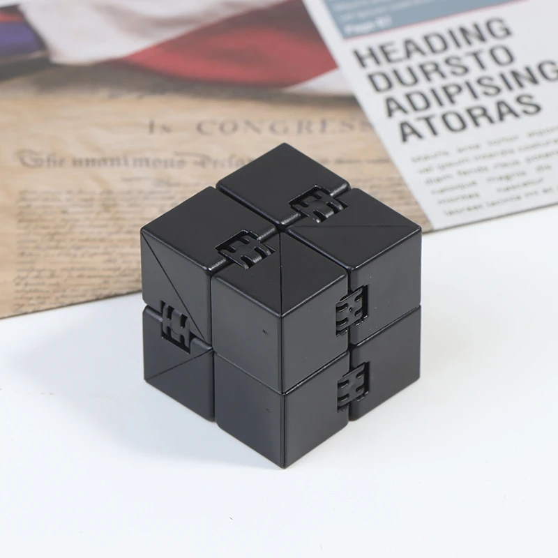 Infinity Magic Cube Finger Toy Office Flip Cubic Puzzle Stress Relief Cube fidget toys puzzle toys anti stress toys puzzle cube magic puzzle cube