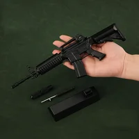1/3 Metal M416 Scale Toy Gun Miniature M4A1 Rifle Sniper Model Assemble Disassemble Build Kit Collection Toy Gifts 1
