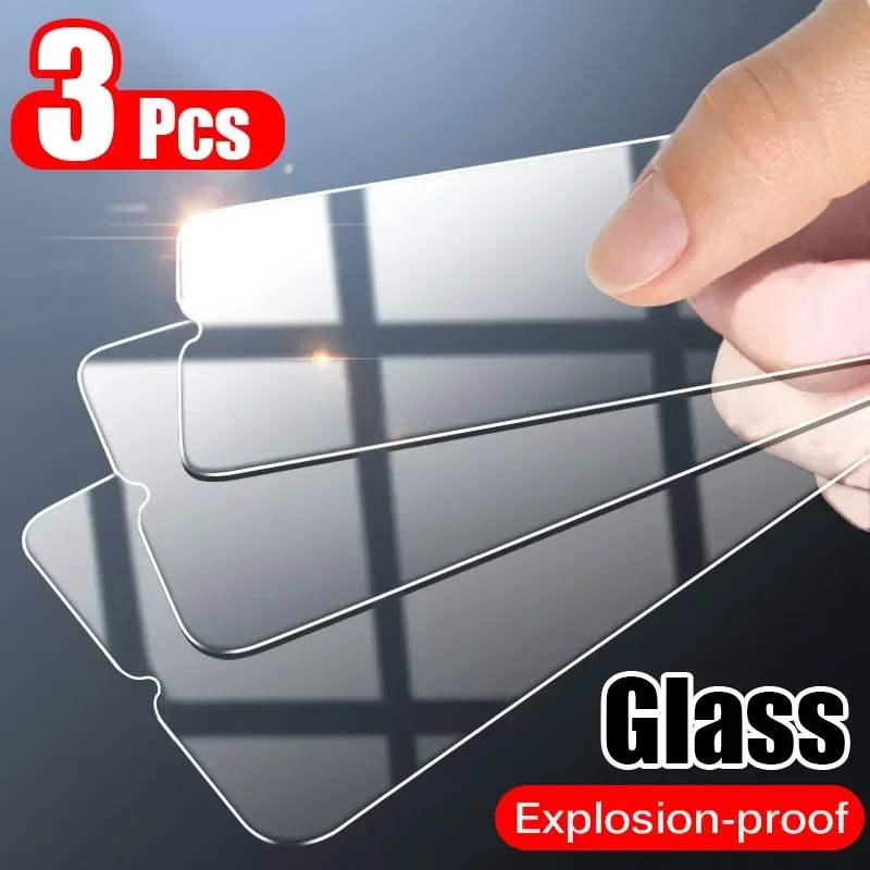 

Закаленное стекло с полным покрытием для iPhone 11 Pro, X, XR, XS MAX, 12 Pro, Max Mini, Защитная пленка для экрана iPhone 6, 7, 8 Plus, стеклянная пленка, 3 шт.