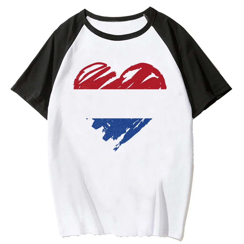 

Нидерландская футболка, Женская комиксная футболка, женская дизайнерская одежда Манга