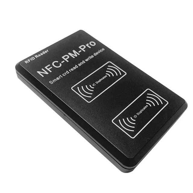 RFID Smart Chip Reader PM PRO Decoder NFC Key Copier ID IC Tag Clone 13.56Mhz 125Khz Badge Write Token Clone Card 6