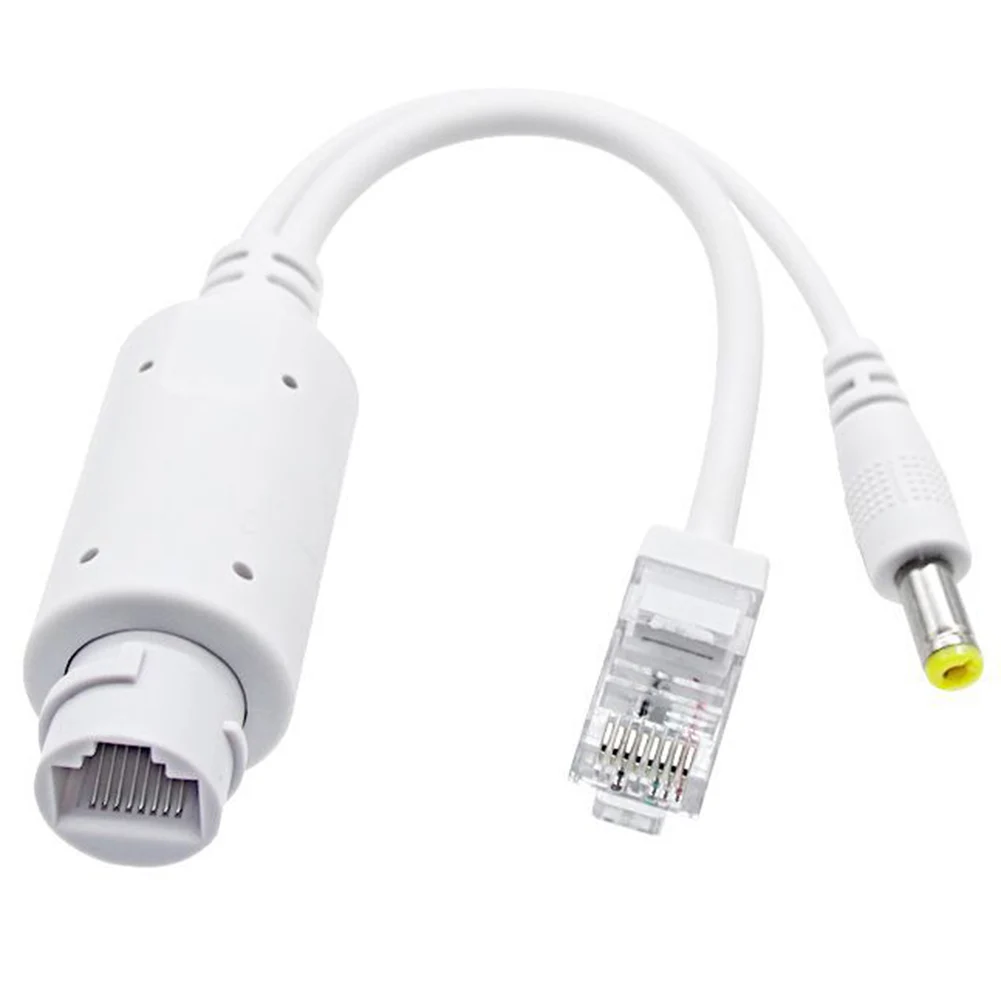 48V To 12V POE Spliter Waterproof Video And Power Adapter Cable IEEE802.3af/at Compliant for IP Camera AP Voip Phone and More 2