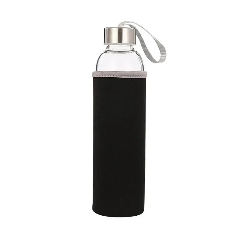 280ml-550ml Outdoor Water Bottle Sports Bottles Eco-friendly with Set Hiking Camping Glass Water Bottles Gourde