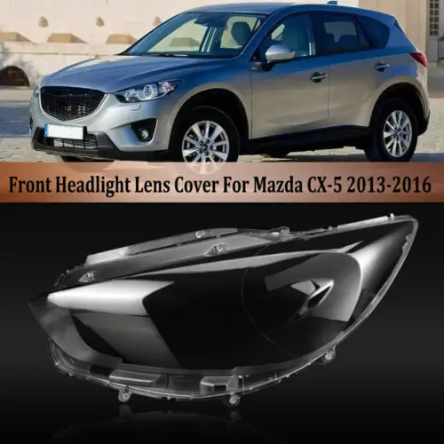 

Левый прозрачный фонарь для Mazda CX5 Крышка для линз передних фар 2013-15