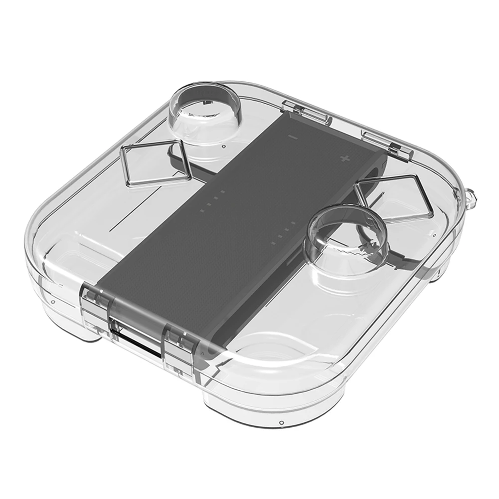 1-5PCS Transparent Storage Box with Game Card Slots Protective Case PC Storage Case for Nintendo Switch2 Joy-Con Accessories