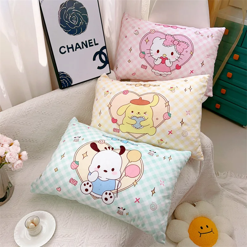 Cartoon Pillowcase Kuromi My Melody Cinnamoroll Pom Pom Purin