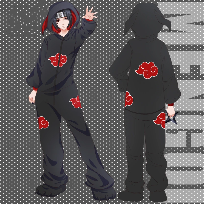 Itachi Cosplay Pijamas De Itachi Kigurumi Itachi Pijama Akatsuki