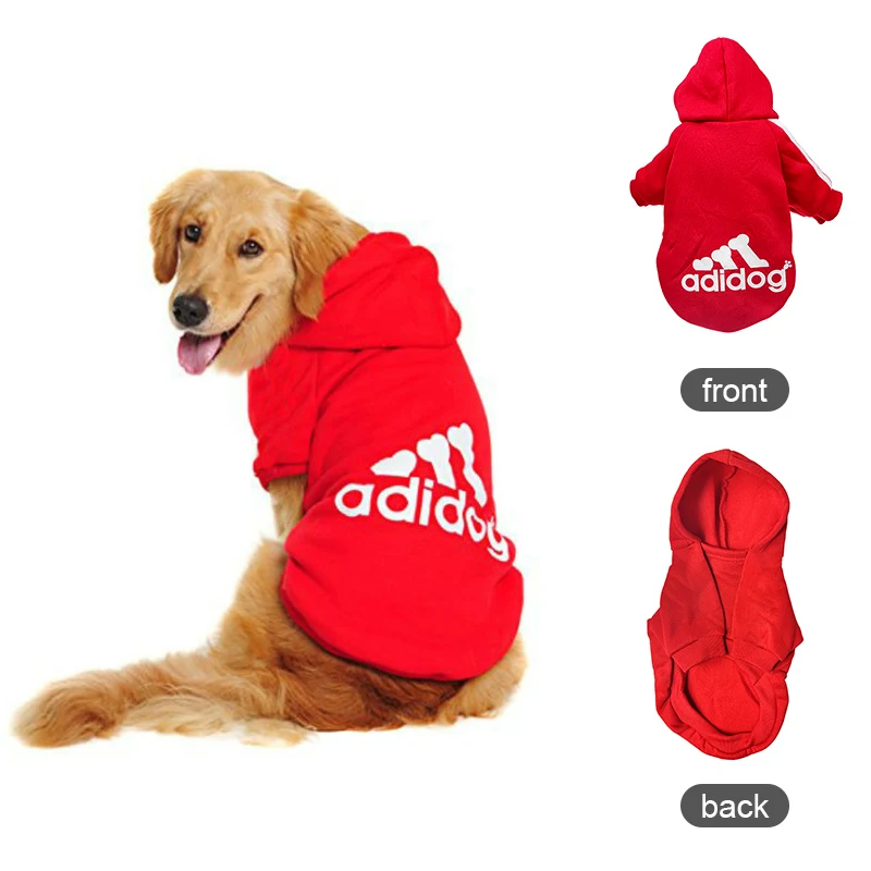 thumbnail image 1 of Ropa para perros Adidog Sudadera con capucha para perros Otoño Invierno Abrigo cálido para perros pequeños y grandes Chaqueta Suéter Cachorro Bulldog francés Ropa, 1 of 5
