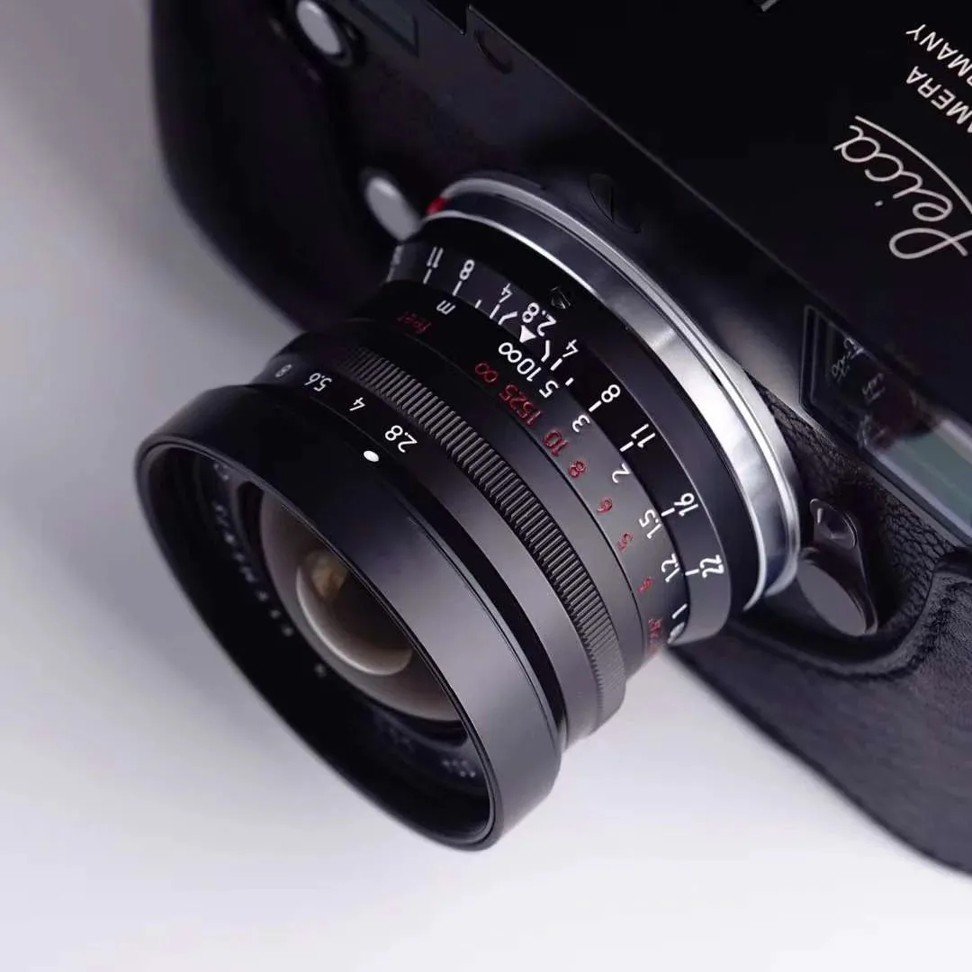 라이트 렌즈 랩 수동 초점 28mm F2.8 렌즈 9개 요소 엘마리트 렌지파인더 레카 M10 M11 M3 M6 M240 M240p M2 M6 M8 용