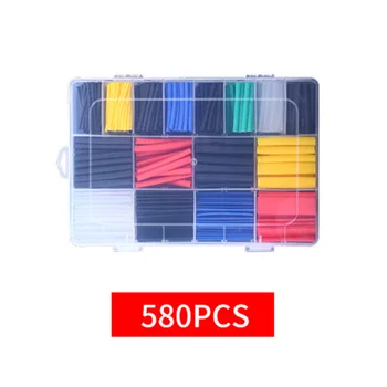ใหม่127-800Pcs ความร้อนหดหลอด Thermoresistant ความร้อนหดท่อห่อไฟฟ้าการเชื่อมต่อสายไฟฉนวนกันความร้อน 12