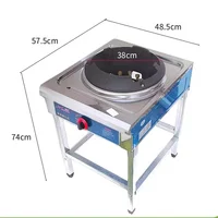 Commercial Low-pressure Energy-saving Fierce Fire Stove Outdoor Camping Cooking Gas Cooktop Stainless Steel Liquefied Gas Stove 1