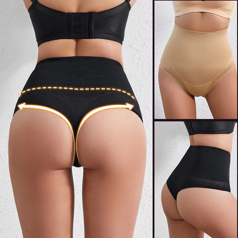 Women Sexy Panties Shapers Seamless Nylon Underwear Waist Control Briefs Comfort Female Postpartum Slimming Underpants