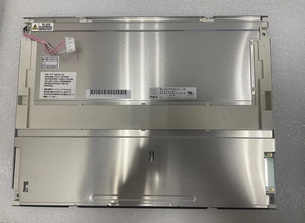 New Original 12.1&rsquo; NL10276BC24-13 LCD Screen