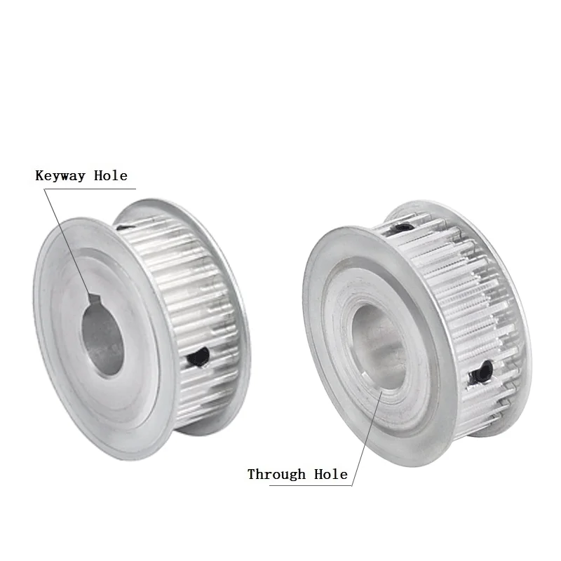 1pcs HTD 5M 10T/12T/14T/15T/16T/18 Teeth Synchronous Timing Pulley Bore 5/6/6.35/7/8/10/12/12.7/14mm AF Type Belt Width 15/20mm timing belt pulley fixed pulley timing pulley belt pulley