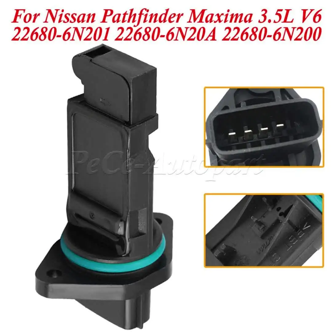 Sensor MAF Caudalímetro Para Nissan Pathfinder Y Patrol GR Y61 3.0 DTi - Número 22680-4M511, 226806N201